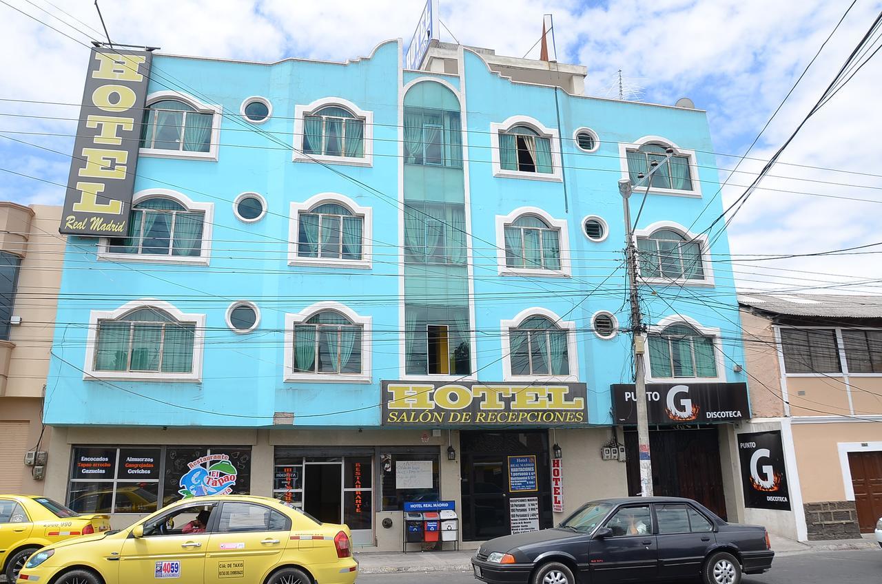 Hotel Real Madrid Riobamba Dış mekan fotoğraf
