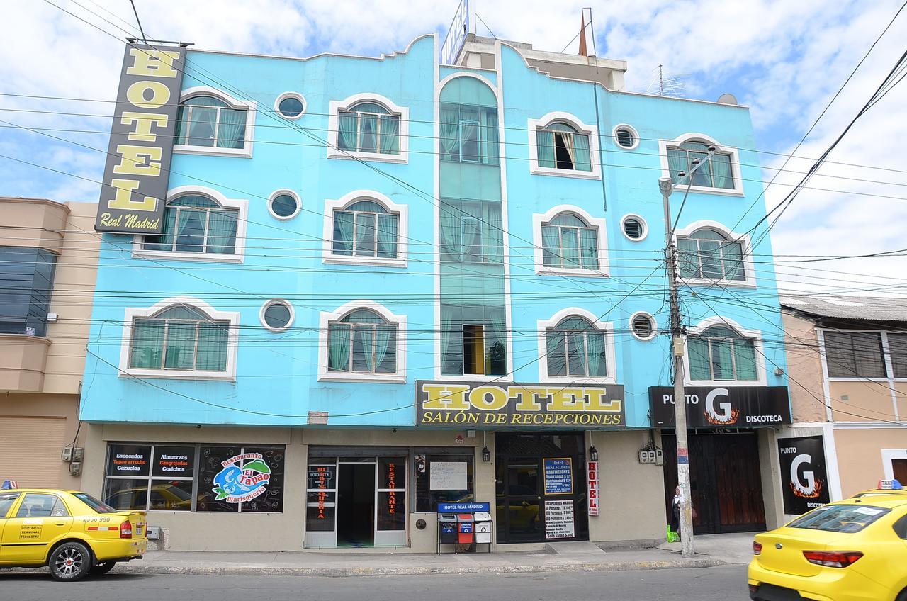 Hotel Real Madrid Riobamba Dış mekan fotoğraf